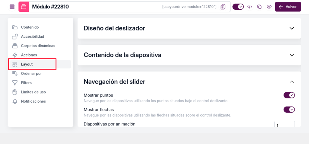 use your drive wordpress slider carrusel