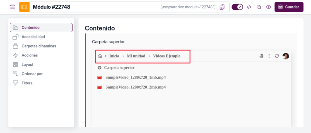 videos use your drive wordpress