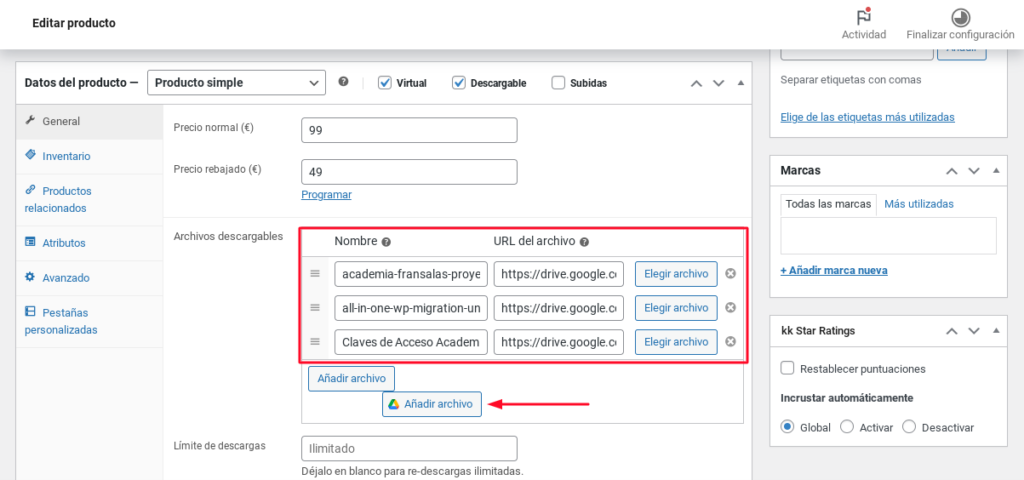 woocommerce use your drive wordpress