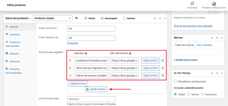 woocommerce use your drive wordpress