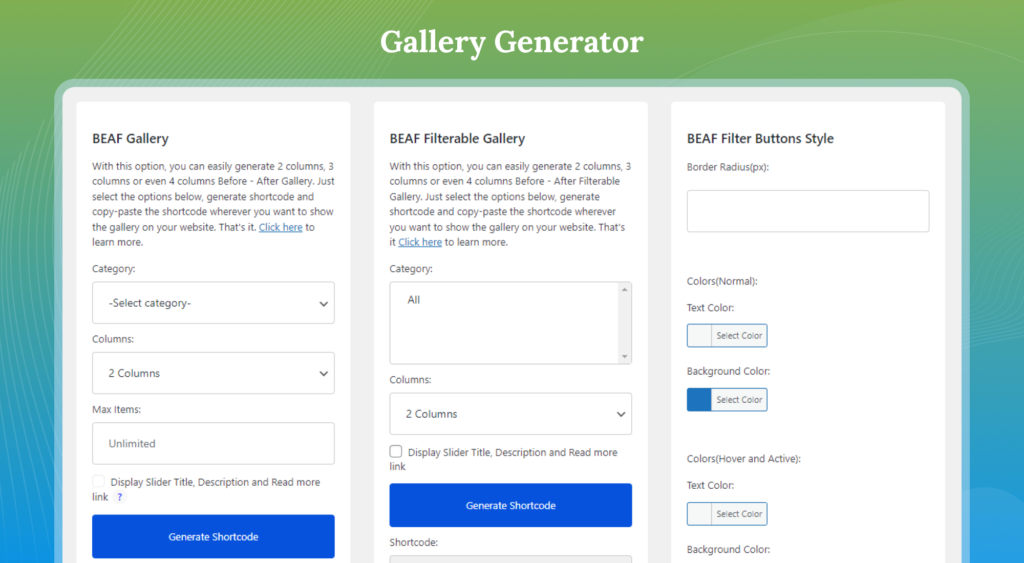 wordpress Ultimate Before After Image Slider & Gallery – BEAF