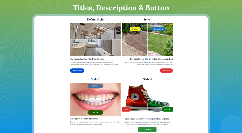 wordpress plugin Ultimate Before After Image Slider & Gallery – BEAF
