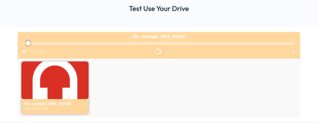 wordpress use your drive audios