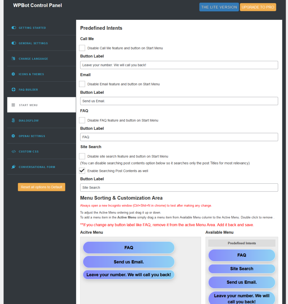 wordpress wpbot plugin