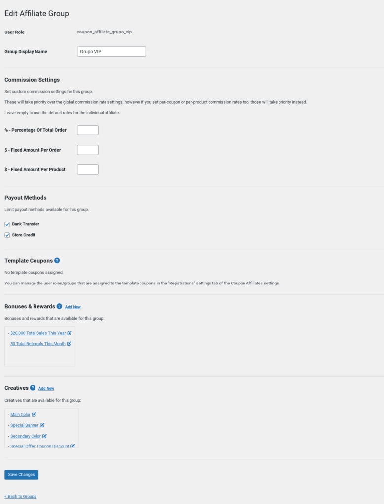 affiliate groups wordpress plugin coupon affiliates tutorial