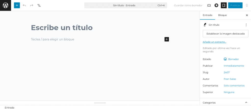 cambiar tipografia admin wordpress