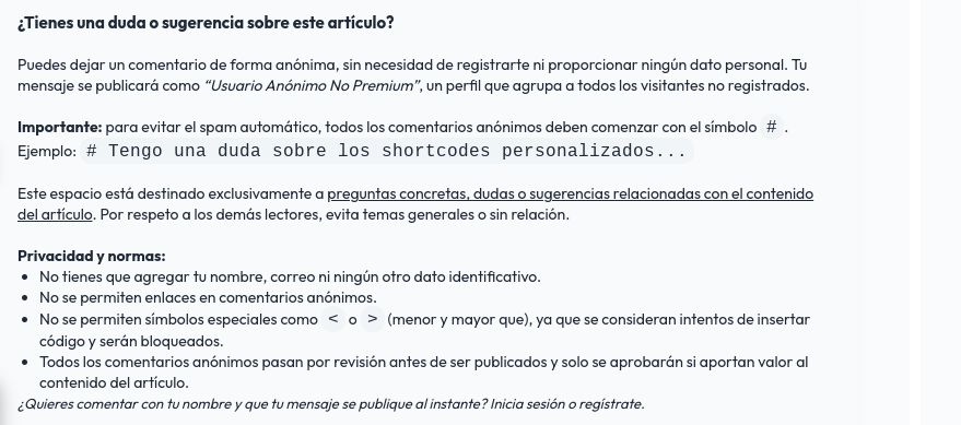 comentarios anonimos wordpress