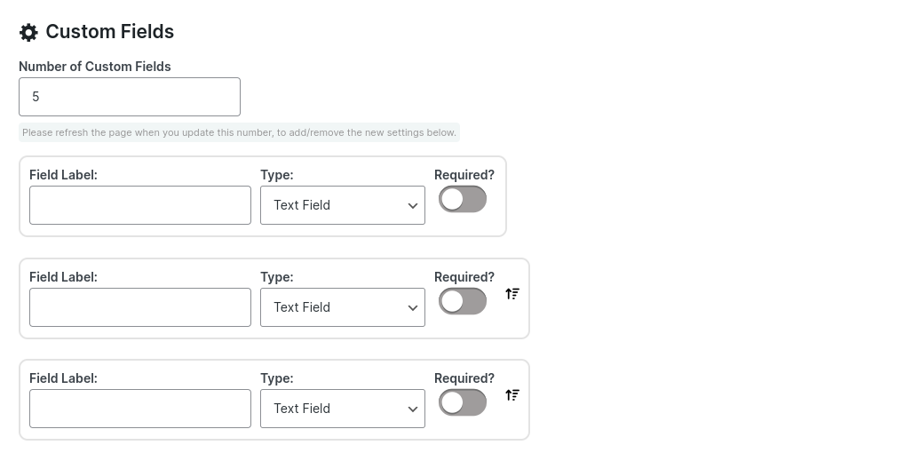 coupon affiliates campos personalizados