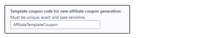 coupon code affiliates
