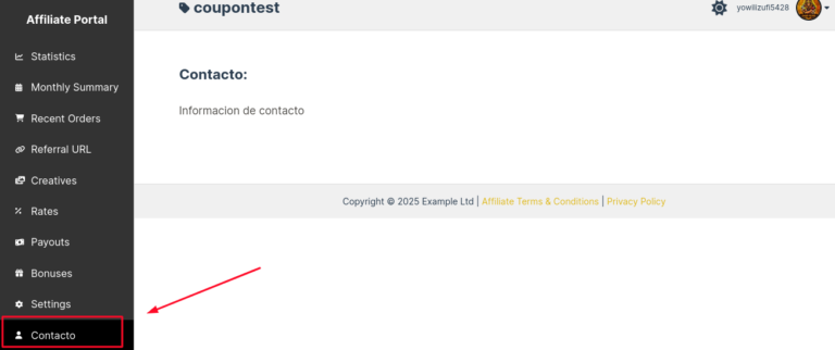 custom tabs pestañas personalizadas coupon affiliates