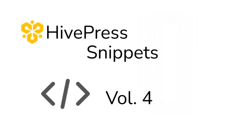 hivepress snippets volumen 4