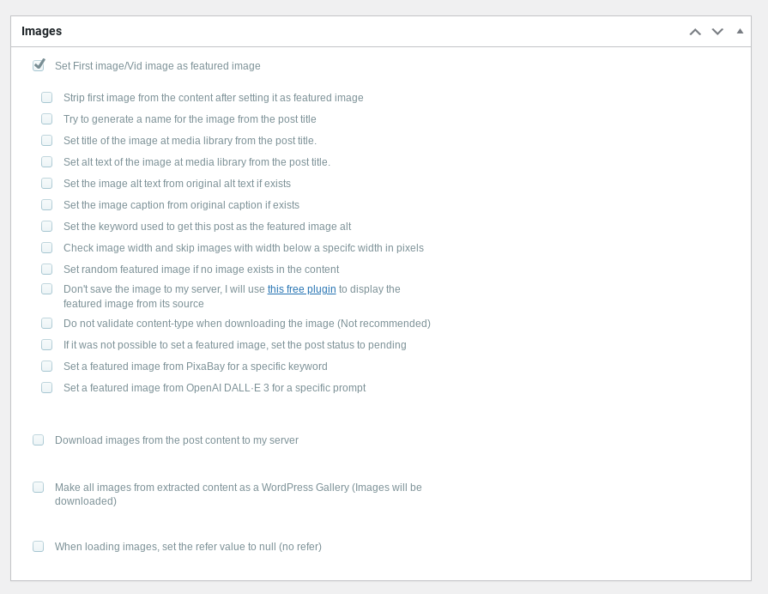 imagenes wordpress automatic plugin