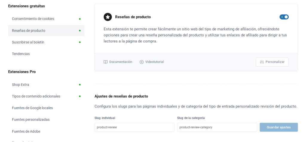 product reviews blocksy