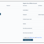 ✅Cómo Funciona el Registro de Afiliados por Formulario en Coupon Affiliates
