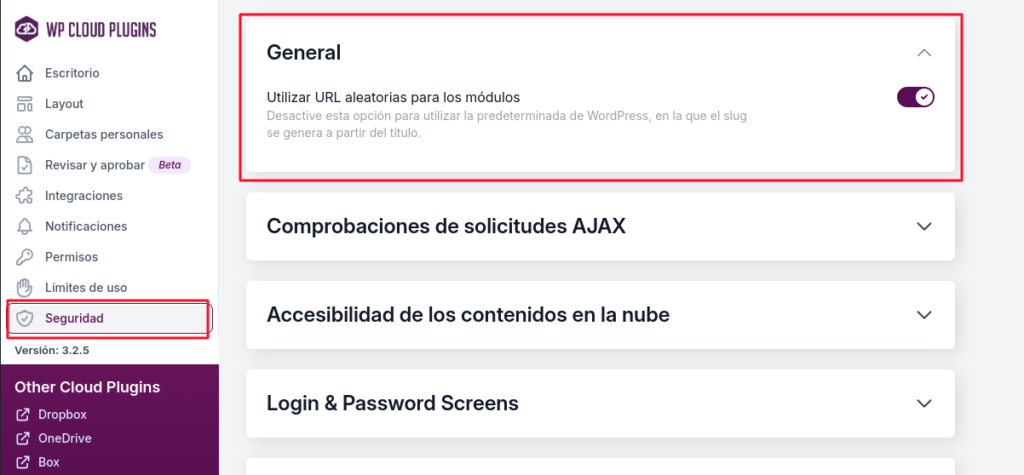 urls aleatorias use your drive seguridad
