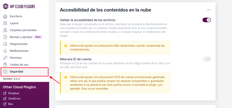 use your drive seguridad accesibilidad de los contenidos en la nube