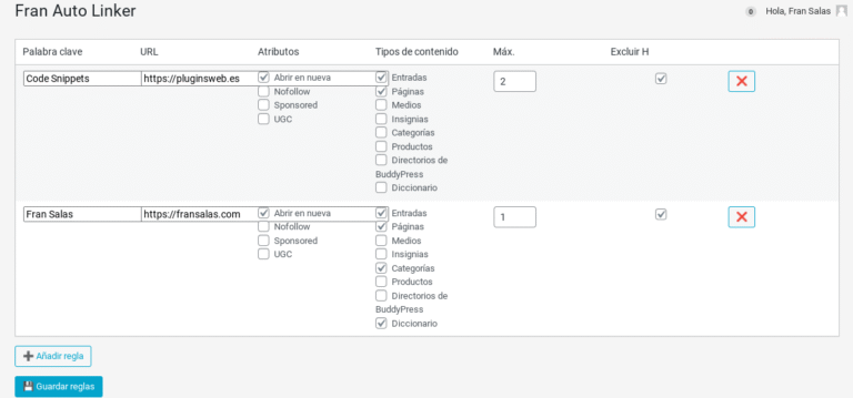 wordpress plugin auto linker