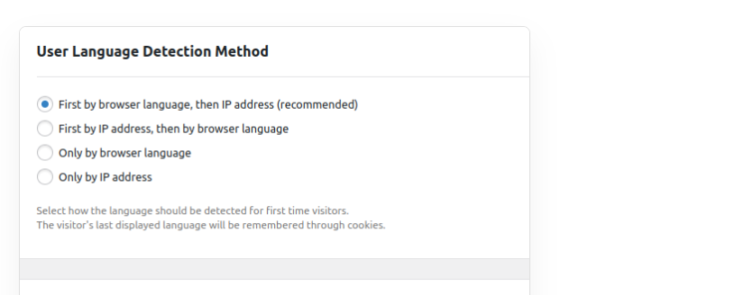 wordpress translatepress Automatic User Language Detection Add-on