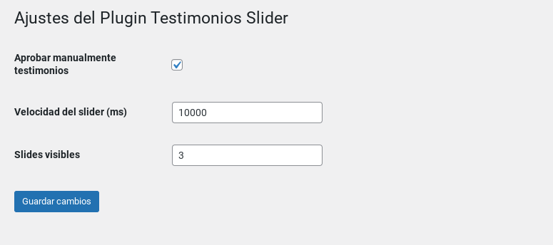 testimonial slider fran salas plugin