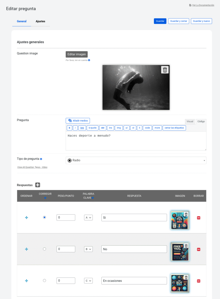 quiz maker plugin test personalidad wordpress