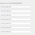 woocommerce horarios pedidos wordpress
